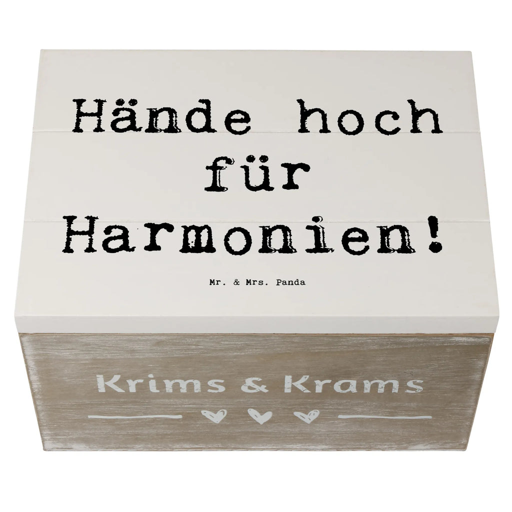 Holzkiste Spruch Theremin Harmonie Schatulle, Aufbewahrungsbox, Dekokiste, Holzkiste, Kiste, Erinnerungskiste, Geschenkbox, Geschenkdose, Erinnerungsbox, Truhe, XXL, Schatzkiste, Instrumente, Geschenke Musiker, Musikliebhaber