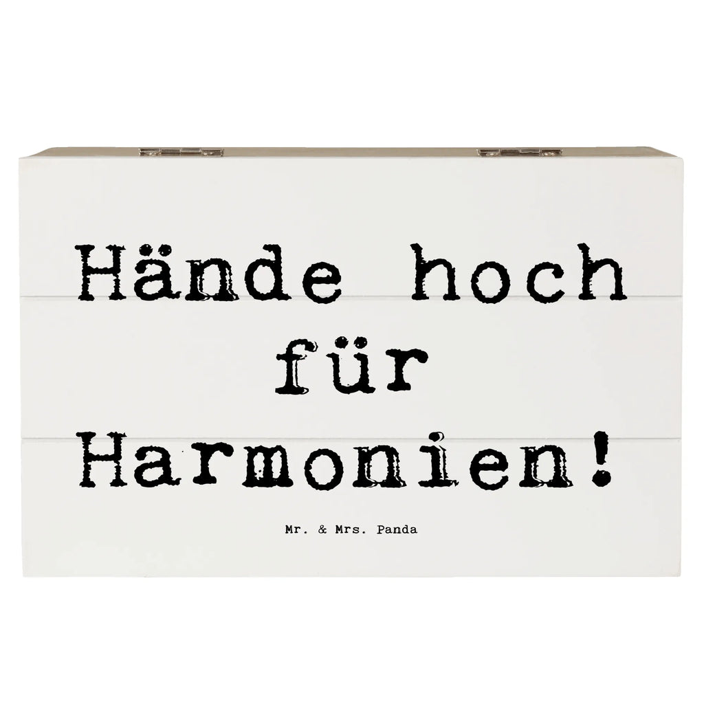 Holzkiste Spruch Theremin Harmonie Schatulle, Aufbewahrungsbox, Dekokiste, Holzkiste, Kiste, Erinnerungskiste, Geschenkbox, Geschenkdose, Erinnerungsbox, Truhe, XXL, Schatzkiste, Instrumente, Geschenke Musiker, Musikliebhaber