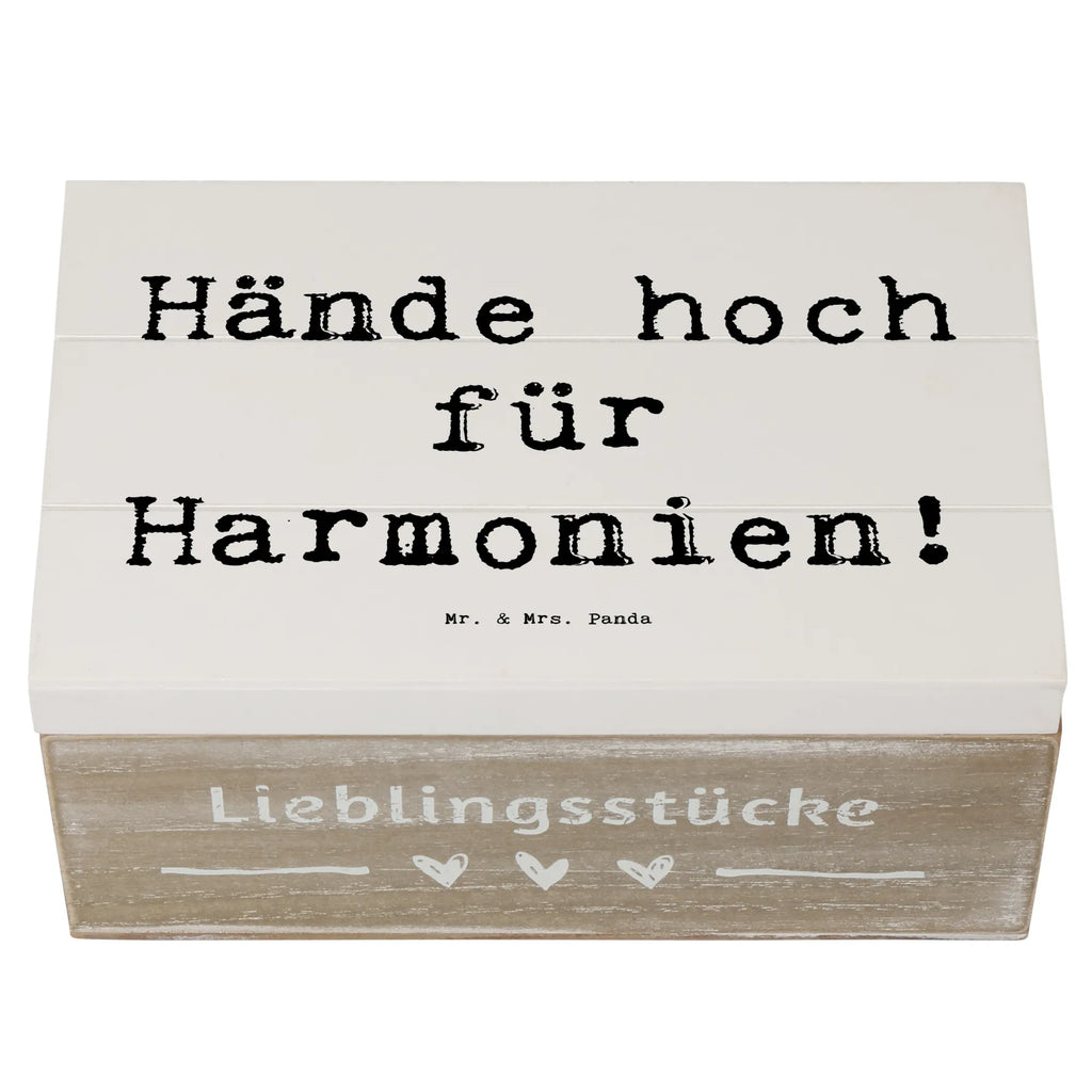 Holzkiste Spruch Theremin Harmonie Schatulle, Aufbewahrungsbox, Dekokiste, Holzkiste, Kiste, Erinnerungskiste, Geschenkbox, Geschenkdose, Erinnerungsbox, Truhe, XXL, Schatzkiste, Instrumente, Geschenke Musiker, Musikliebhaber