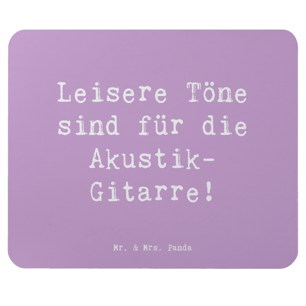 Mouse mat Saying Leisere Töne sind für die Akustik-Gitarre! Mausunterlage, Mousepad, Mauspad Büro, Designer Mauspad, Mauspad, Computer zubehör, Einzigartiges Mauspad, PC Zubehör, Büroausstattung, Arbeitszimmer, Instrumente, Geschenke Musiker, Musikliebhaber