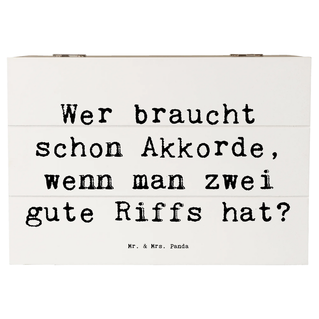 Holzkiste Spruch E-Gitarre Zwei Riffs Dekokiste, Schatzkiste, Erinnerungsbox, Geschenkbox, XXL, Holzkiste, Kiste, Geschenkdose, Aufbewahrungsbox, Erinnerungskiste, Schatulle, Truhe, Instrumente, Geschenke Musiker, Musikliebhaber