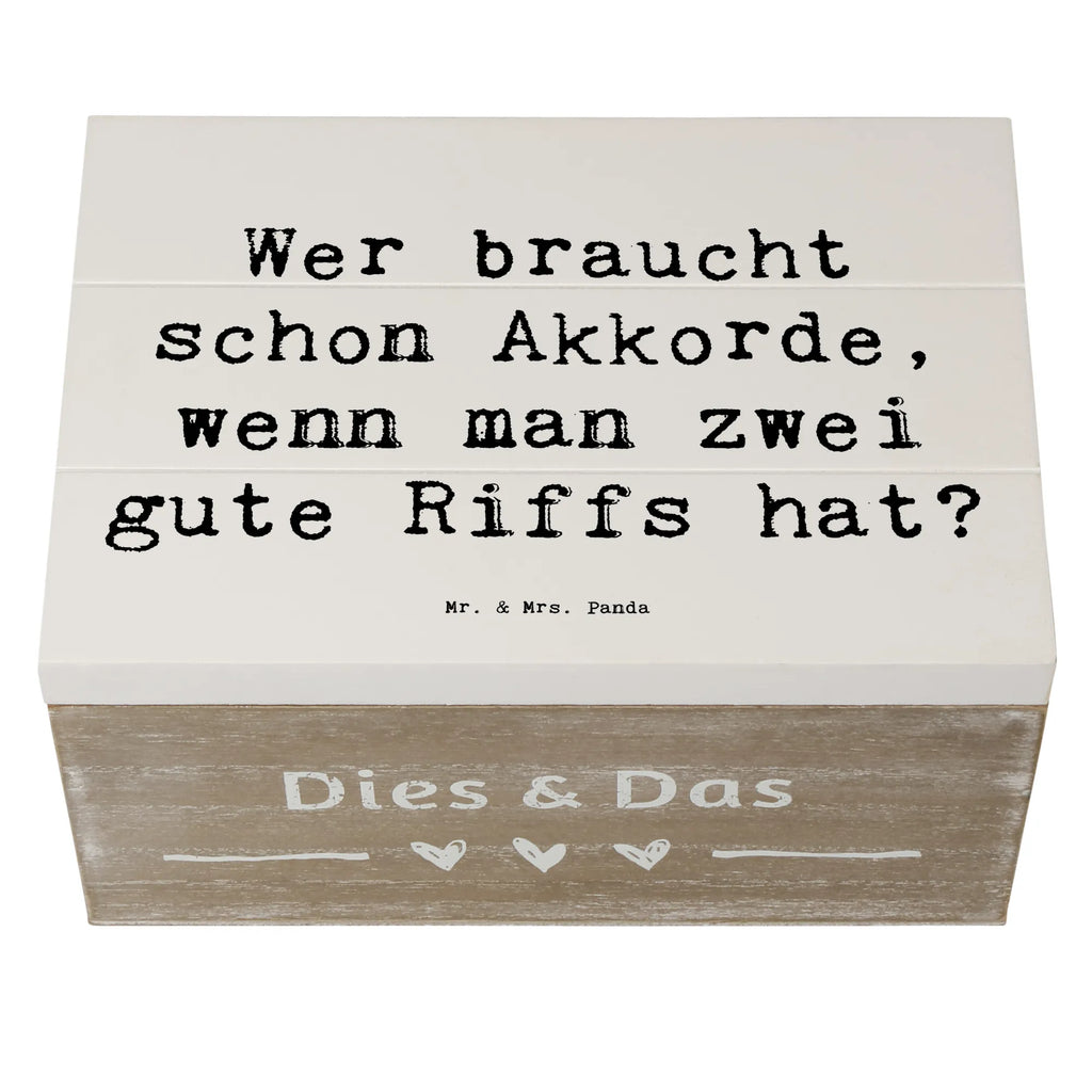 Holzkiste Spruch E-Gitarre Zwei Riffs Dekokiste, Schatzkiste, Erinnerungsbox, Geschenkbox, XXL, Holzkiste, Kiste, Geschenkdose, Aufbewahrungsbox, Erinnerungskiste, Schatulle, Truhe, Instrumente, Geschenke Musiker, Musikliebhaber