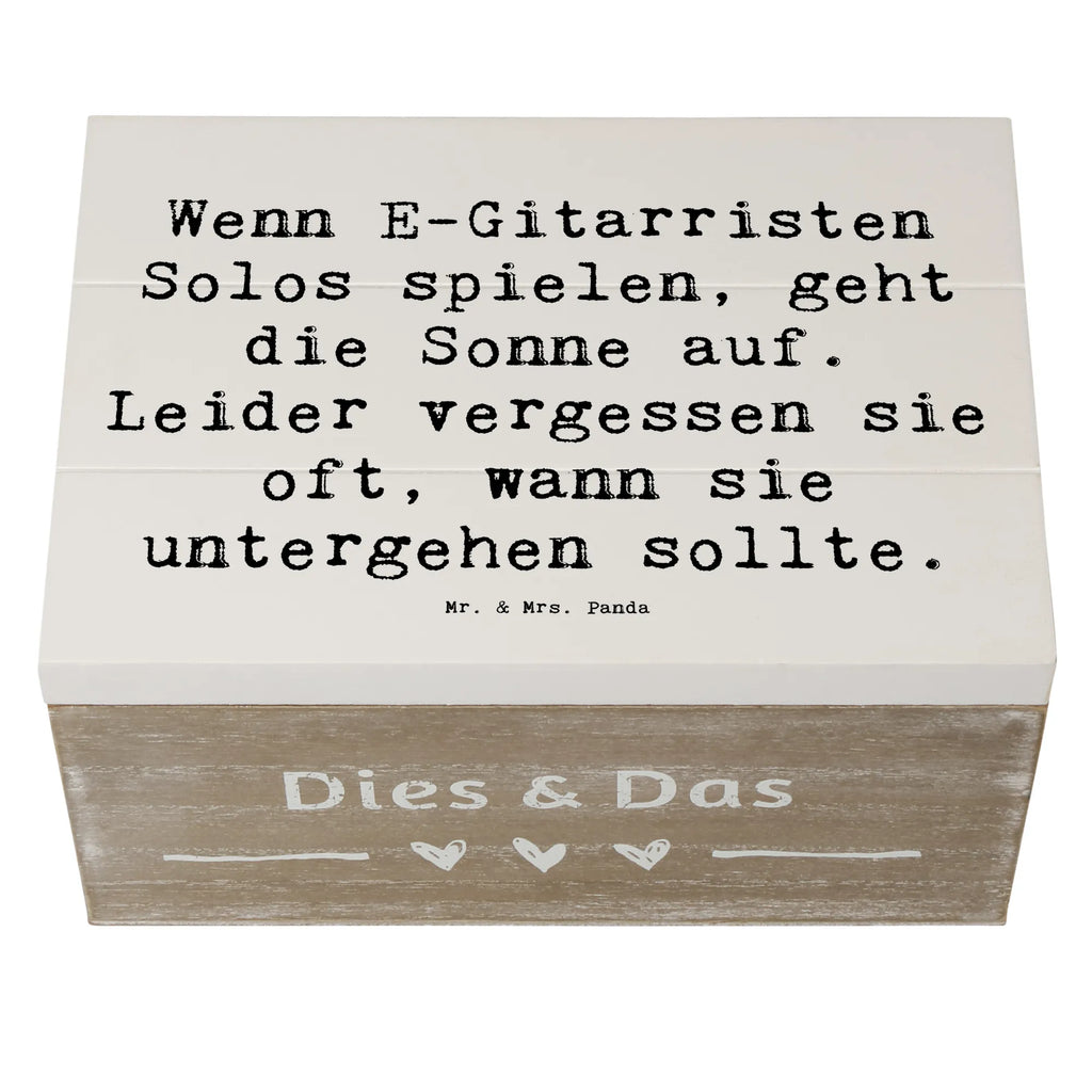 Holzkiste Spruch E-Gitarre Solos Truhe, Erinnerungsbox, Holzkiste, Geschenkbox, Schatzkiste, Kiste, XXL, Geschenkdose, Schatulle, Erinnerungskiste, Aufbewahrungsbox, Dekokiste, Instrumente, Geschenke Musiker, Musikliebhaber