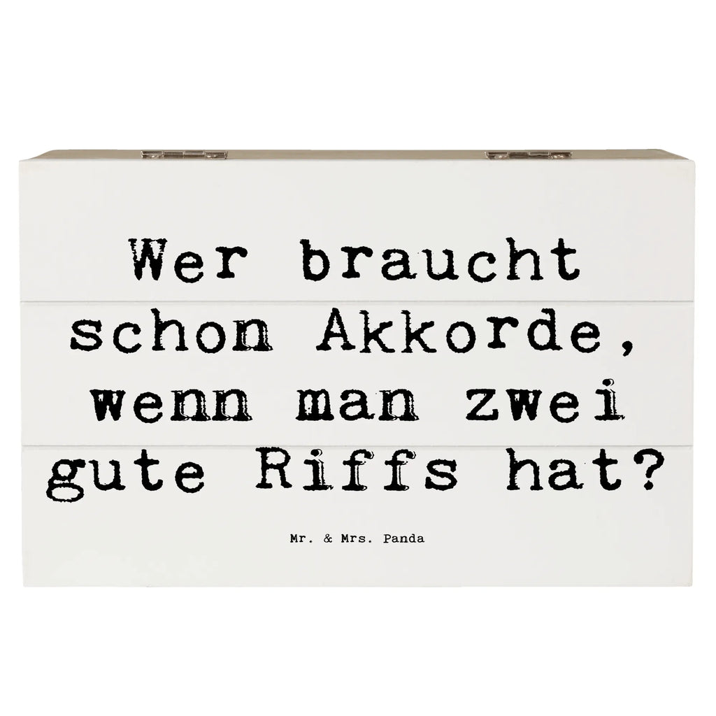 Holzkiste Spruch E-Gitarre Zwei Riffs Dekokiste, Schatzkiste, Erinnerungsbox, Geschenkbox, XXL, Holzkiste, Kiste, Geschenkdose, Aufbewahrungsbox, Erinnerungskiste, Schatulle, Truhe, Instrumente, Geschenke Musiker, Musikliebhaber