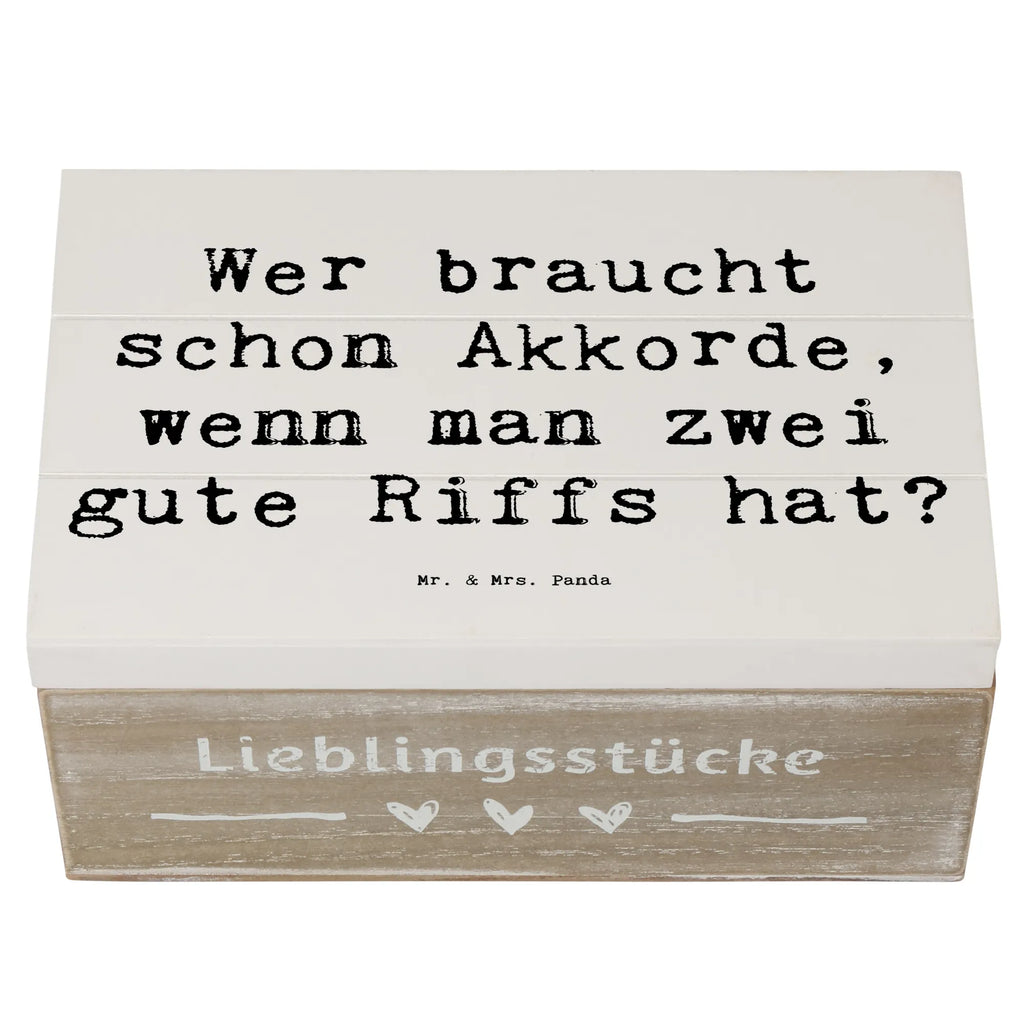 Holzkiste Spruch E-Gitarre Zwei Riffs Dekokiste, Schatzkiste, Erinnerungsbox, Geschenkbox, XXL, Holzkiste, Kiste, Geschenkdose, Aufbewahrungsbox, Erinnerungskiste, Schatulle, Truhe, Instrumente, Geschenke Musiker, Musikliebhaber