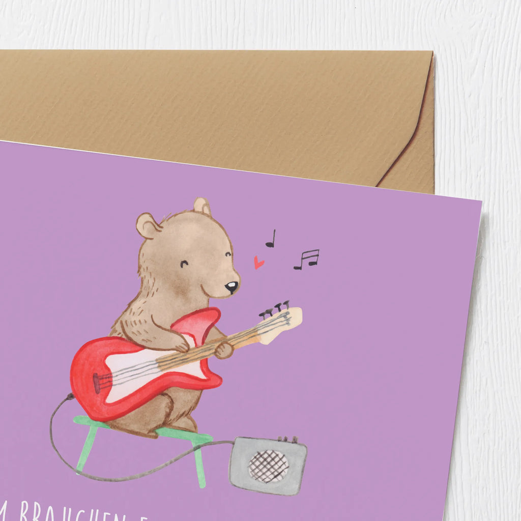 Deluxe Card Warum brauchen E-Gitarristen niemals eine Uhr? Weil Timing etwas ist, das der Schlagzeuger sich sorgen muss! Geburtstagskarte, Glückwunschkarte, Hochzeitskarte, Karte, Grußkarte, Hochwertige Grußkarte, Klappkarte, Hochwertige Klappkarte, Einladungskarte, Instrumente, Geschenke Musiker, Musikliebhaber