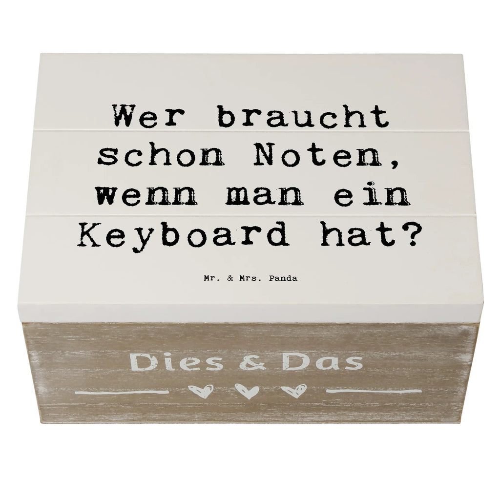 Holzkiste Spruch Keyboard Freude Geschenkdose, Erinnerungskiste, Aufbewahrungsbox, XXL, Truhe, Geschenkbox, Holzkiste, Erinnerungsbox, Kiste, Schatzkiste, Dekokiste, Schatulle, Instrumente, Geschenke Musiker, Musikliebhaber