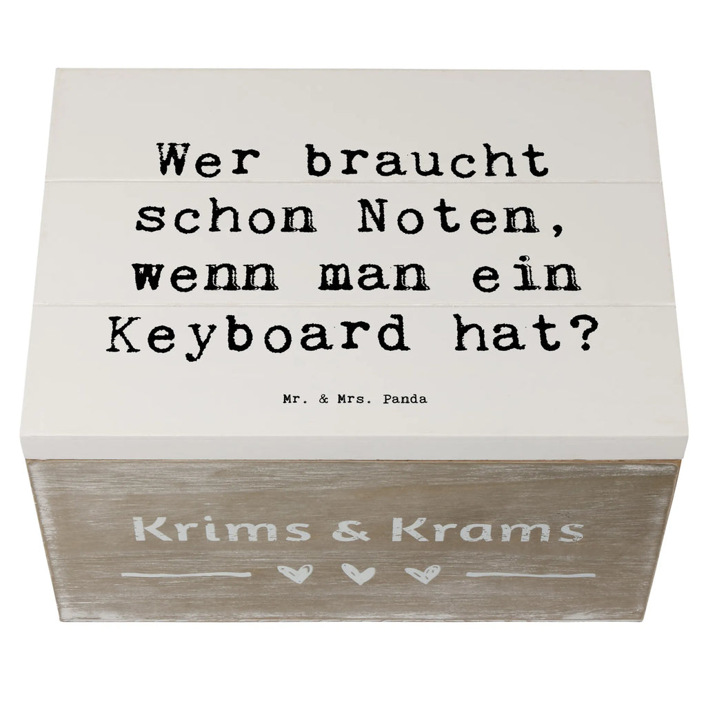 Holzkiste Spruch Keyboard Freude Geschenkdose, Erinnerungskiste, Aufbewahrungsbox, XXL, Truhe, Geschenkbox, Holzkiste, Erinnerungsbox, Kiste, Schatzkiste, Dekokiste, Schatulle, Instrumente, Geschenke Musiker, Musikliebhaber