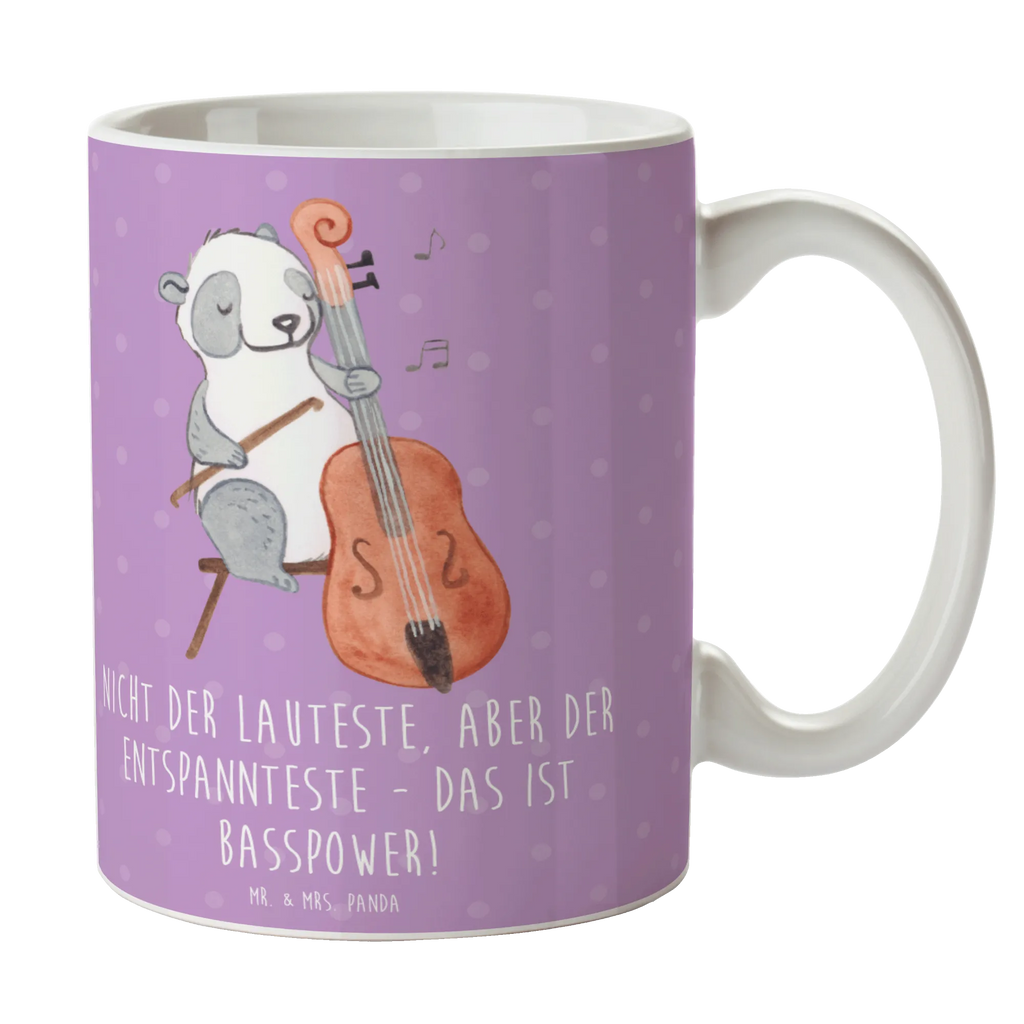 Mug Nicht der Lauteste, aber der Entspannteste - Das ist Basspower! Tasse mit Motiven, Keramiktasse, Porzellantasse, Bürotasse, Geschenktasse, Teetasse, Tasse mit Zitaten, Kaffeetasse, Tasse, Instrumente, Geschenke Musiker, Musikliebhaber