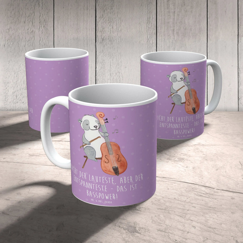 Mug Nicht der Lauteste, aber der Entspannteste - Das ist Basspower! Tasse mit Motiven, Keramiktasse, Porzellantasse, Bürotasse, Geschenktasse, Teetasse, Tasse mit Zitaten, Kaffeetasse, Tasse, Instrumente, Geschenke Musiker, Musikliebhaber