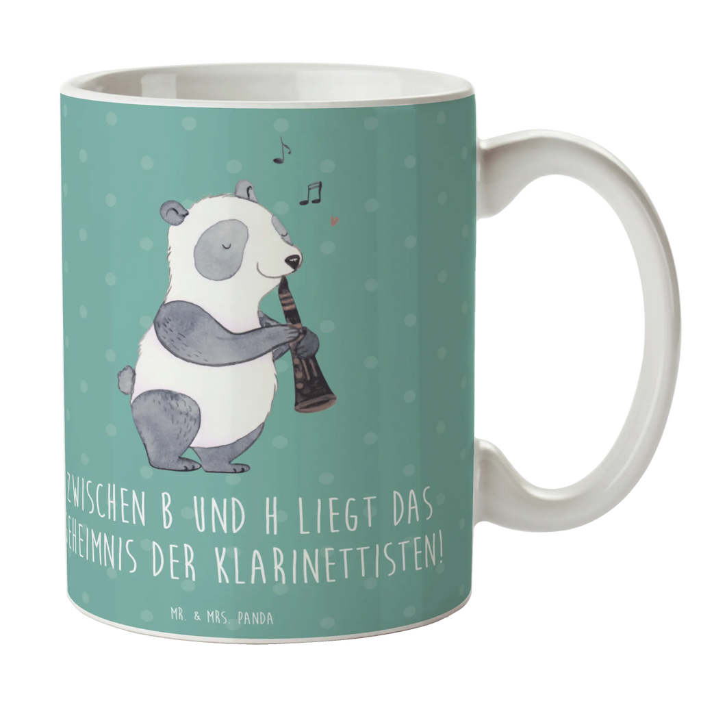 Tasse Klarinette Geheimnis Teetasse, Tasse mit Motiven, Porzellantasse, Tasse mit Zitaten, Bürotasse, Kaffeetasse, Tasse, Geschenktasse, Keramiktasse, Instrumente, Geschenke Musiker, Musikliebhaber