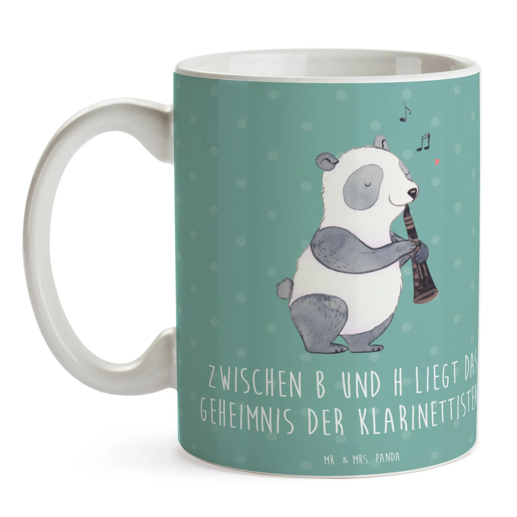 Tasse Klarinette Geheimnis Teetasse, Tasse mit Motiven, Porzellantasse, Tasse mit Zitaten, Bürotasse, Kaffeetasse, Tasse, Geschenktasse, Keramiktasse, Instrumente, Geschenke Musiker, Musikliebhaber