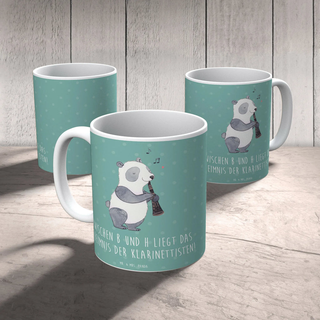 Tasse Klarinette Geheimnis Teetasse, Tasse mit Motiven, Porzellantasse, Tasse mit Zitaten, Bürotasse, Kaffeetasse, Tasse, Geschenktasse, Keramiktasse, Instrumente, Geschenke Musiker, Musikliebhaber