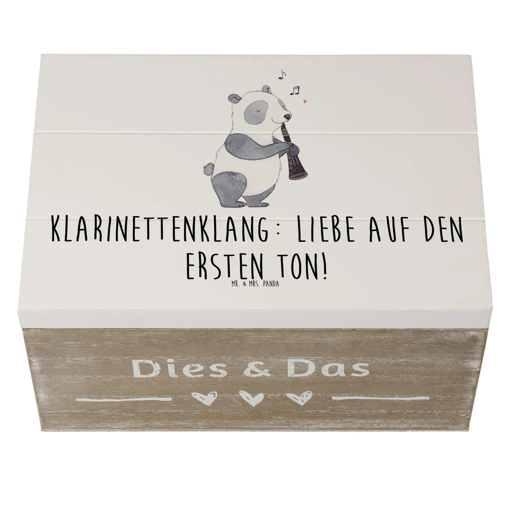 Holzkiste Klarinette Liebe Schatzkiste, Erinnerungsbox, Geschenkbox, Truhe, Holzkiste, Kiste, Erinnerungskiste, Aufbewahrungsbox, XXL, Schatulle, Geschenkdose, Dekokiste, Instrumente, Geschenke Musiker, Musikliebhaber