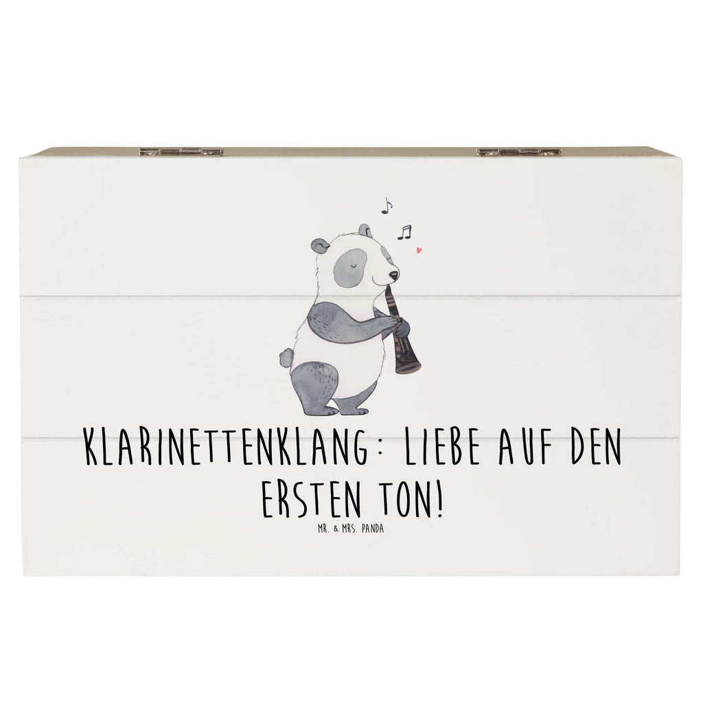 Holzkiste Klarinette Liebe Schatzkiste, Erinnerungsbox, Geschenkbox, Truhe, Holzkiste, Kiste, Erinnerungskiste, Aufbewahrungsbox, XXL, Schatulle, Geschenkdose, Dekokiste, Instrumente, Geschenke Musiker, Musikliebhaber