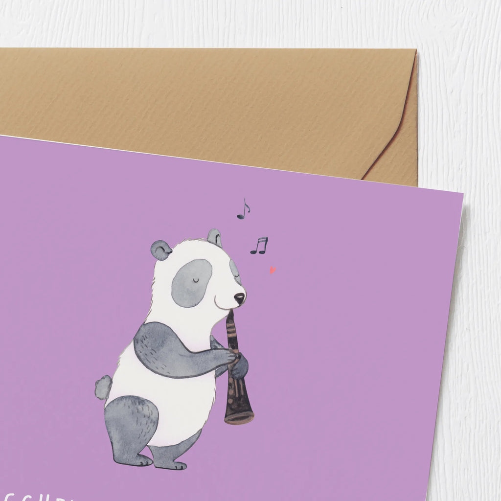 Deluxe Karte Klarinette Geheimnis Hochwertige Grußkarte, Hochzeitskarte, Karte, Klappkarte, Grußkarte, Glückwunschkarte, Hochwertige Klappkarte, Einladungskarte, Geburtstagskarte, Instrumente, Geschenke Musiker, Musikliebhaber
