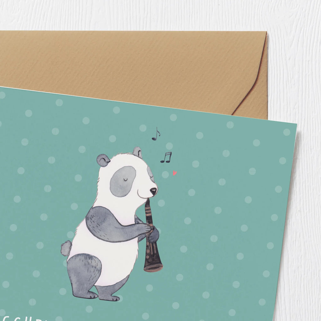 Deluxe Karte Klarinette Geheimnis Hochwertige Grußkarte, Hochzeitskarte, Karte, Klappkarte, Grußkarte, Glückwunschkarte, Hochwertige Klappkarte, Einladungskarte, Geburtstagskarte, Instrumente, Geschenke Musiker, Musikliebhaber
