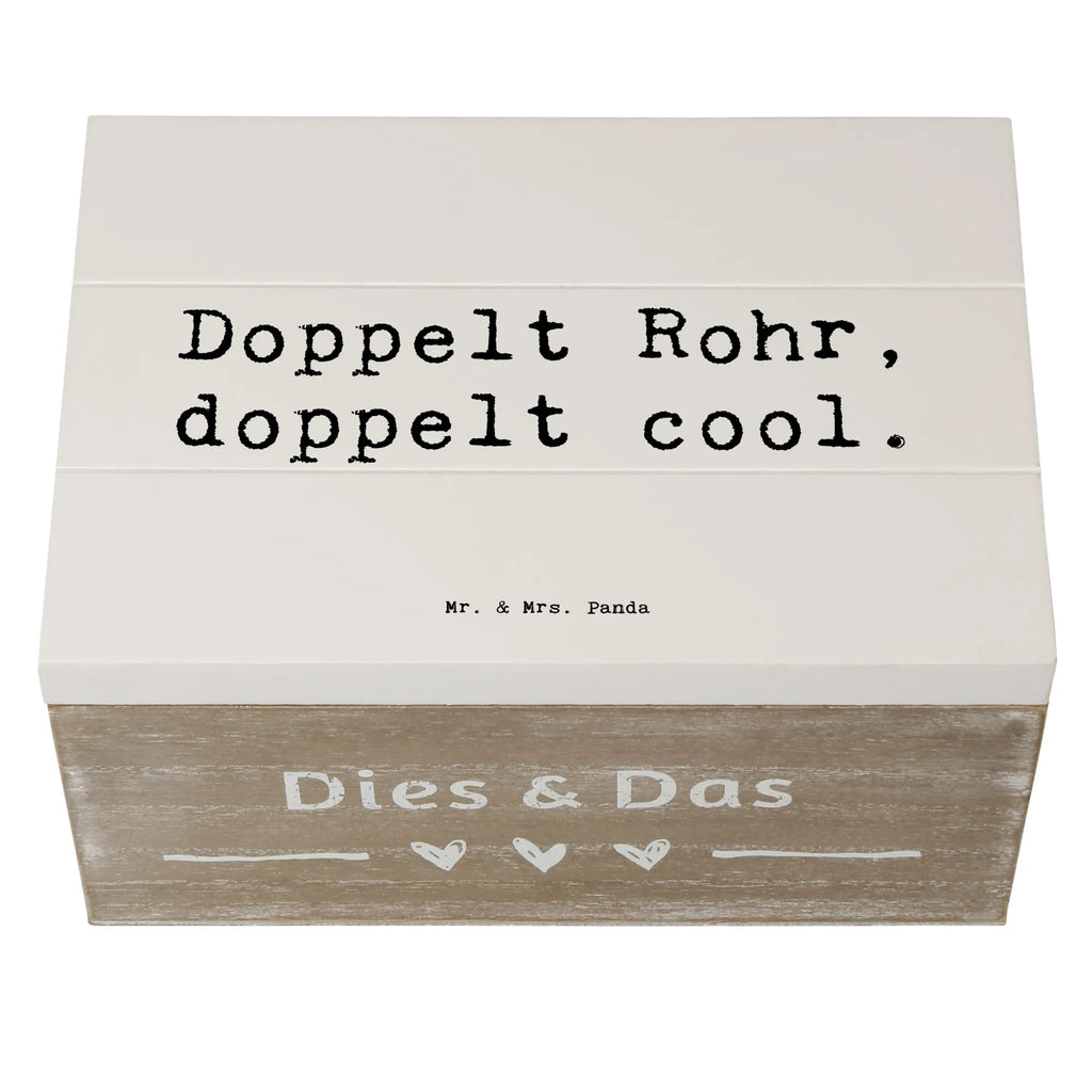 Holzkiste Spruch Fagott Doppelt Cool Holzkiste, Erinnerungskiste, Geschenkdose, Schatulle, Aufbewahrungsbox, Kiste, Dekokiste, Geschenkbox, XXL, Truhe, Erinnerungsbox, Schatzkiste, Instrumente, Geschenke Musiker, Musikliebhaber