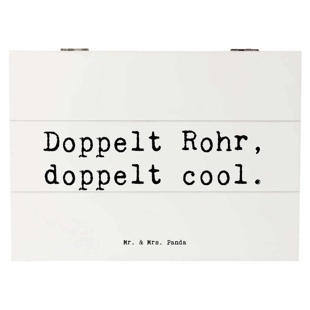 Holzkiste Spruch Fagott Doppelt Cool Holzkiste, Erinnerungskiste, Geschenkdose, Schatulle, Aufbewahrungsbox, Kiste, Dekokiste, Geschenkbox, XXL, Truhe, Erinnerungsbox, Schatzkiste, Instrumente, Geschenke Musiker, Musikliebhaber