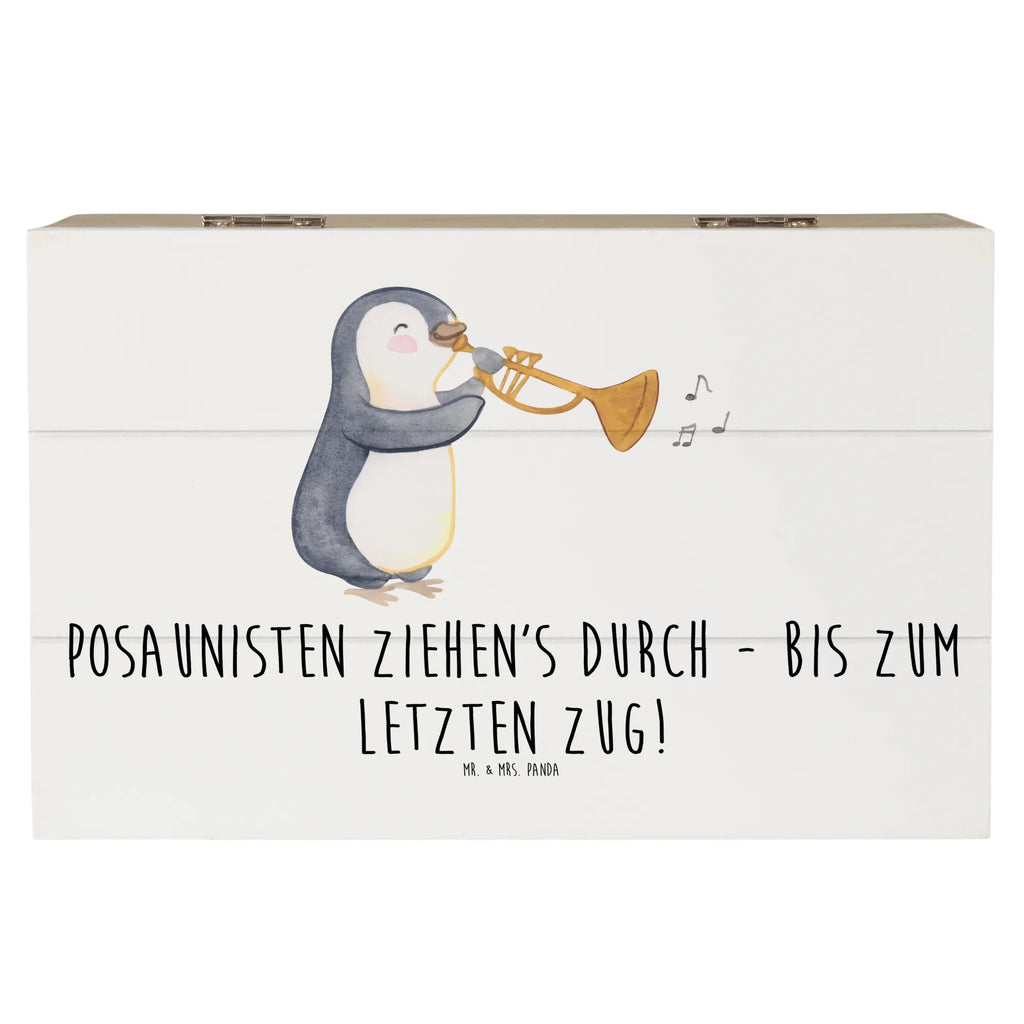 Wooden chest Posaunisten ziehen's durch - bis zum letzten Zug! Geschenkbox, Truhe, Erinnerungskiste, Schatzkiste, Dekokiste, Geschenkdose, XXL, Holzkiste, Erinnerungsbox, Kiste, Schatulle, Aufbewahrungsbox, Instrumente, Geschenke Musiker, Musikliebhaber