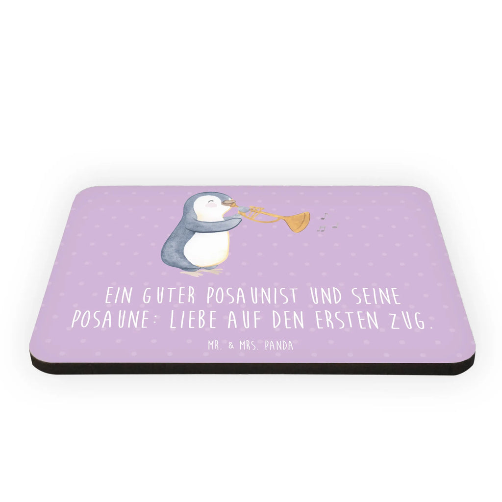 Magnet Ein guter Posaunist und seine Posaune: Liebe auf den ersten Zug. Souvenir Magnet, Kühlschrankmagnet, Pinnwandmagnet, Dekomagnet, Notiz Magnet, Motivmagnete, Kühlschrank Dekoration, Whiteboard Magnet, Instrumente, Geschenke Musiker, Musikliebhaber