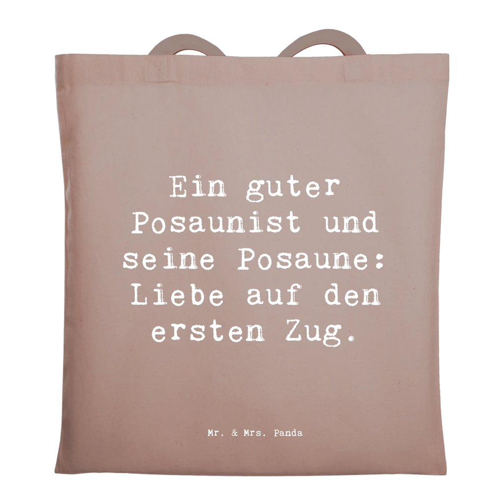Tragetasche Spruch Posaune Liebe Stofftasche, Schultertasche, Umhängetasche, Tragetasche, Einkaufstasche, Strandtasche, Badetasche, Tasche, Shopper, Laptoptasche, Jutebeutel, Stoffbeutel, Jutetasche, Einkaufstüte, Beutel, Beuteltasche, Instrumente, Geschenke Musiker, Musikliebhaber