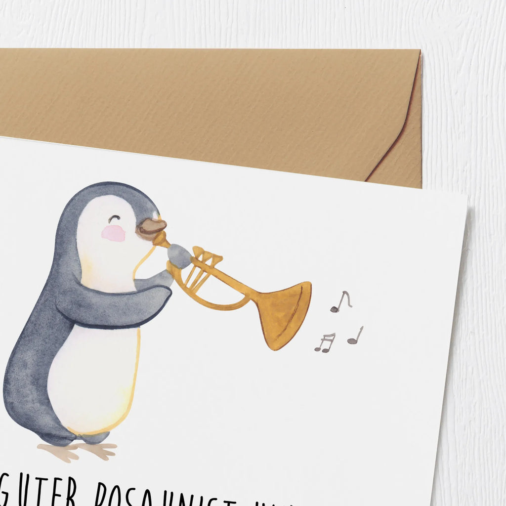 Deluxe Karte Posaune Liebe Geburtstagskarte, Karte, Einladungskarte, Grußkarte, Glückwunschkarte, Klappkarte, Hochzeitskarte, Hochwertige Grußkarte, Hochwertige Klappkarte, Instrumente, Geschenke Musiker, Musikliebhaber