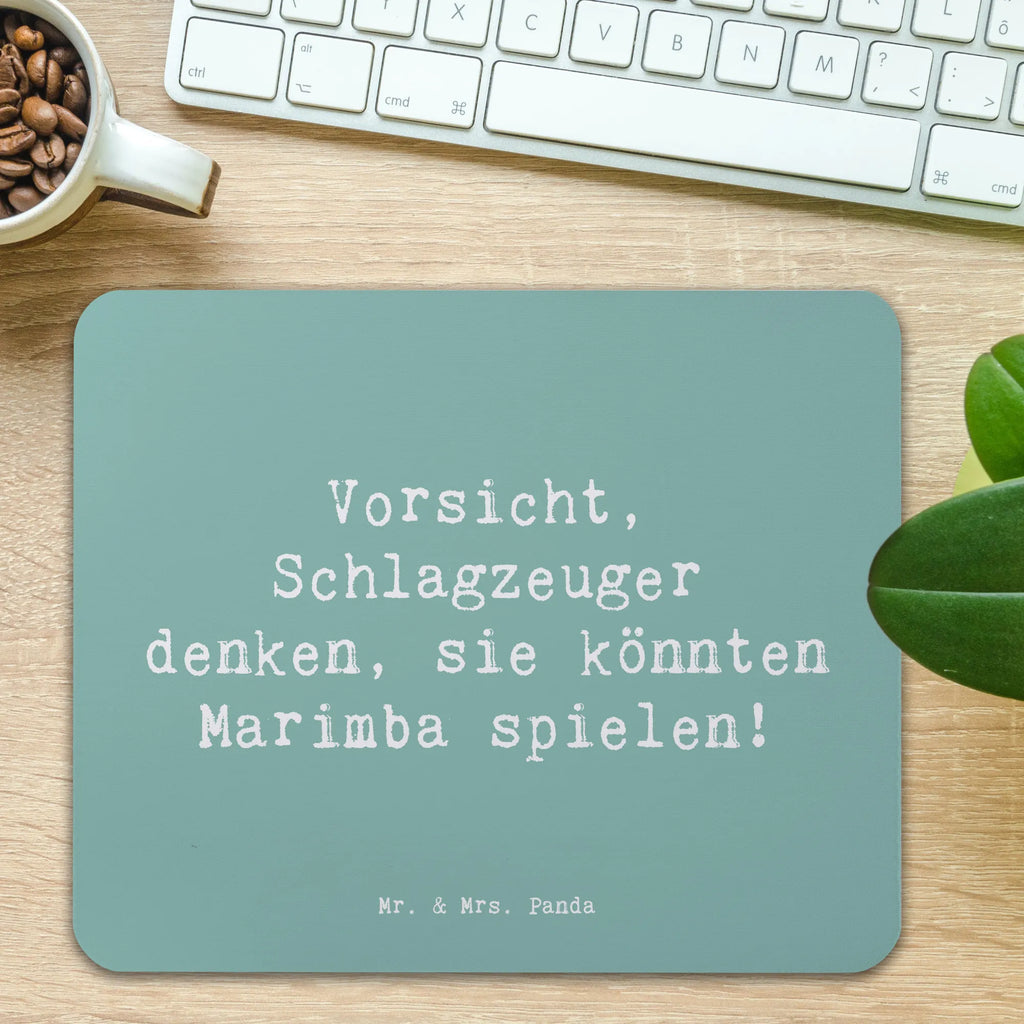 Mauspad Vorsicht, Schlagzeuger denken, sie könnten Marimba spielen! Mousepad, Computer zubehör, Büroausstattung, PC Zubehör, Arbeitszimmer, Mauspad, Einzigartiges Mauspad, Designer Mauspad, Mausunterlage, Mauspad Büro, Instrumente, Geschenke Musiker, Musikliebhaber