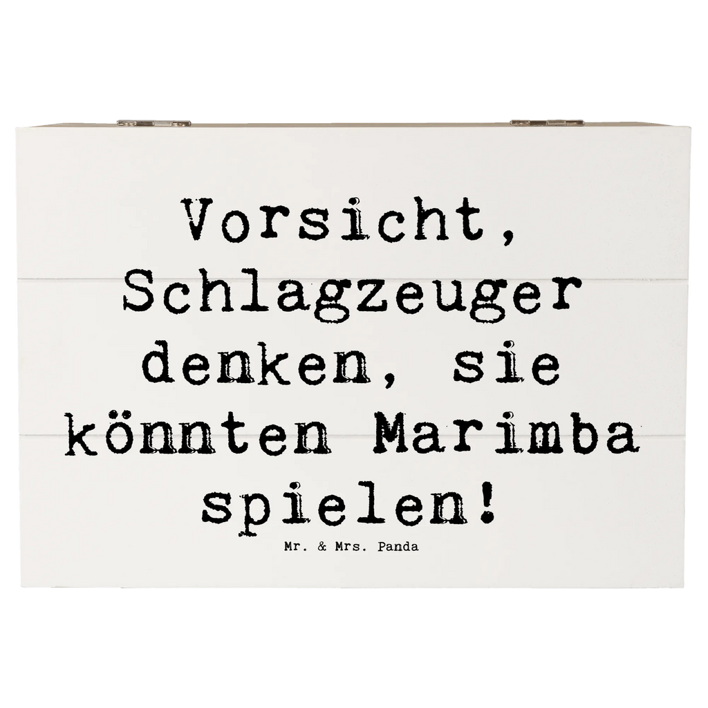 Holzkiste Spruch Marimba Humor Geschenkdose, Geschenkbox, Aufbewahrungsbox, Truhe, Erinnerungskiste, Erinnerungsbox, Schatzkiste, Schatulle, Dekokiste, Kiste, XXL, Holzkiste, Instrumente, Geschenke Musiker, Musikliebhaber