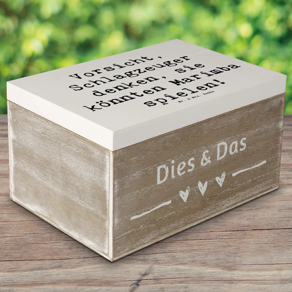 Holzkiste Spruch Marimba Humor Geschenkdose, Geschenkbox, Aufbewahrungsbox, Truhe, Erinnerungskiste, Erinnerungsbox, Schatzkiste, Schatulle, Dekokiste, Kiste, XXL, Holzkiste, Instrumente, Geschenke Musiker, Musikliebhaber