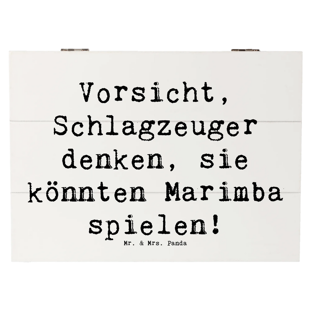 Holzkiste Spruch Marimba Humor Geschenkdose, Geschenkbox, Aufbewahrungsbox, Truhe, Erinnerungskiste, Erinnerungsbox, Schatzkiste, Schatulle, Dekokiste, Kiste, XXL, Holzkiste, Instrumente, Geschenke Musiker, Musikliebhaber