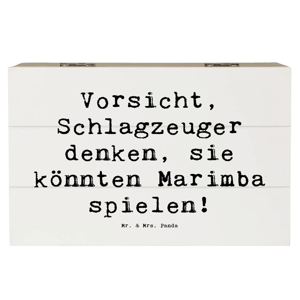 Holzkiste Spruch Marimba Humor Geschenkdose, Geschenkbox, Aufbewahrungsbox, Truhe, Erinnerungskiste, Erinnerungsbox, Schatzkiste, Schatulle, Dekokiste, Kiste, XXL, Holzkiste, Instrumente, Geschenke Musiker, Musikliebhaber