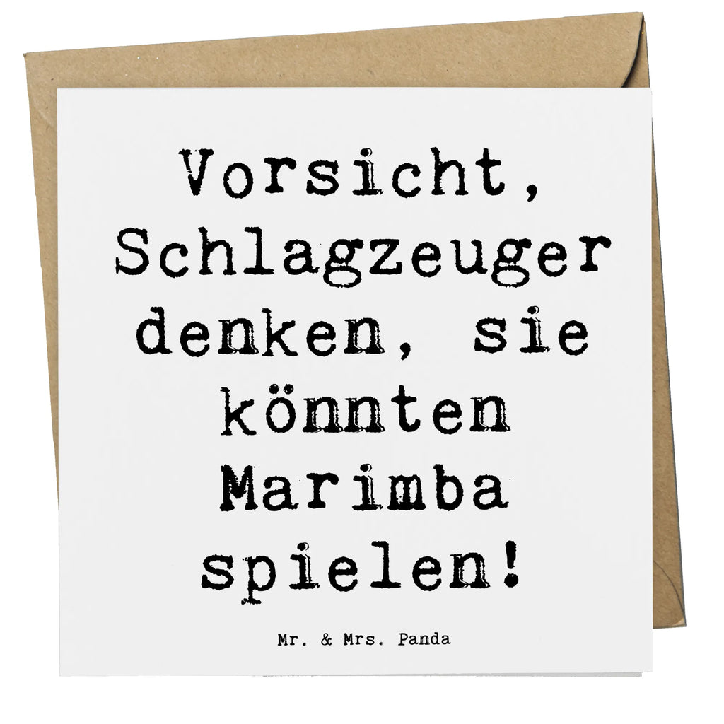 Deluxe Karte Spruch Marimba Humor Karte, Grußkarte, Hochwertige Klappkarte, Glückwunschkarte, Klappkarte, Hochwertige Grußkarte, Geburtstagskarte, Hochzeitskarte, Einladungskarte, Instrumente, Geschenke Musiker, Musikliebhaber
