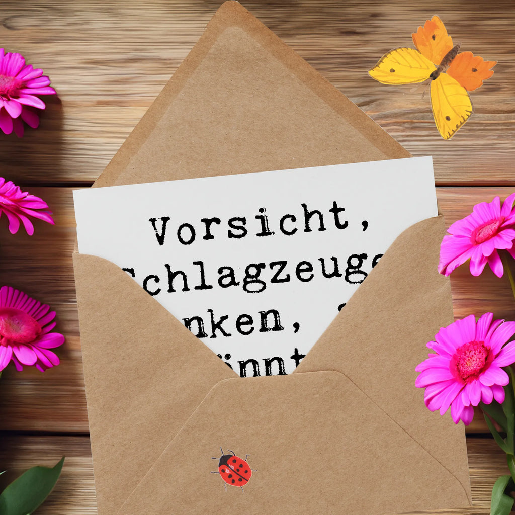Deluxe Karte Spruch Marimba Humor Karte, Grußkarte, Hochwertige Klappkarte, Glückwunschkarte, Klappkarte, Hochwertige Grußkarte, Geburtstagskarte, Hochzeitskarte, Einladungskarte, Instrumente, Geschenke Musiker, Musikliebhaber