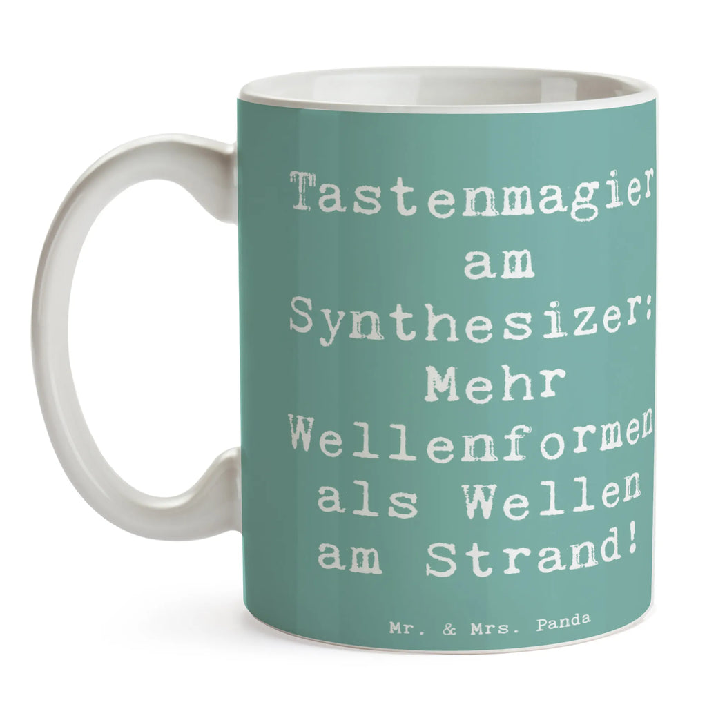 Tasse Spruch Synthesizer Magie Tasse mit Zitaten, Bürotasse, Porzellantasse, Kaffeetasse, Teetasse, Keramiktasse, Tasse, Geschenktasse, Tasse mit Motiven, Instrumente, Geschenke Musiker, Musikliebhaber