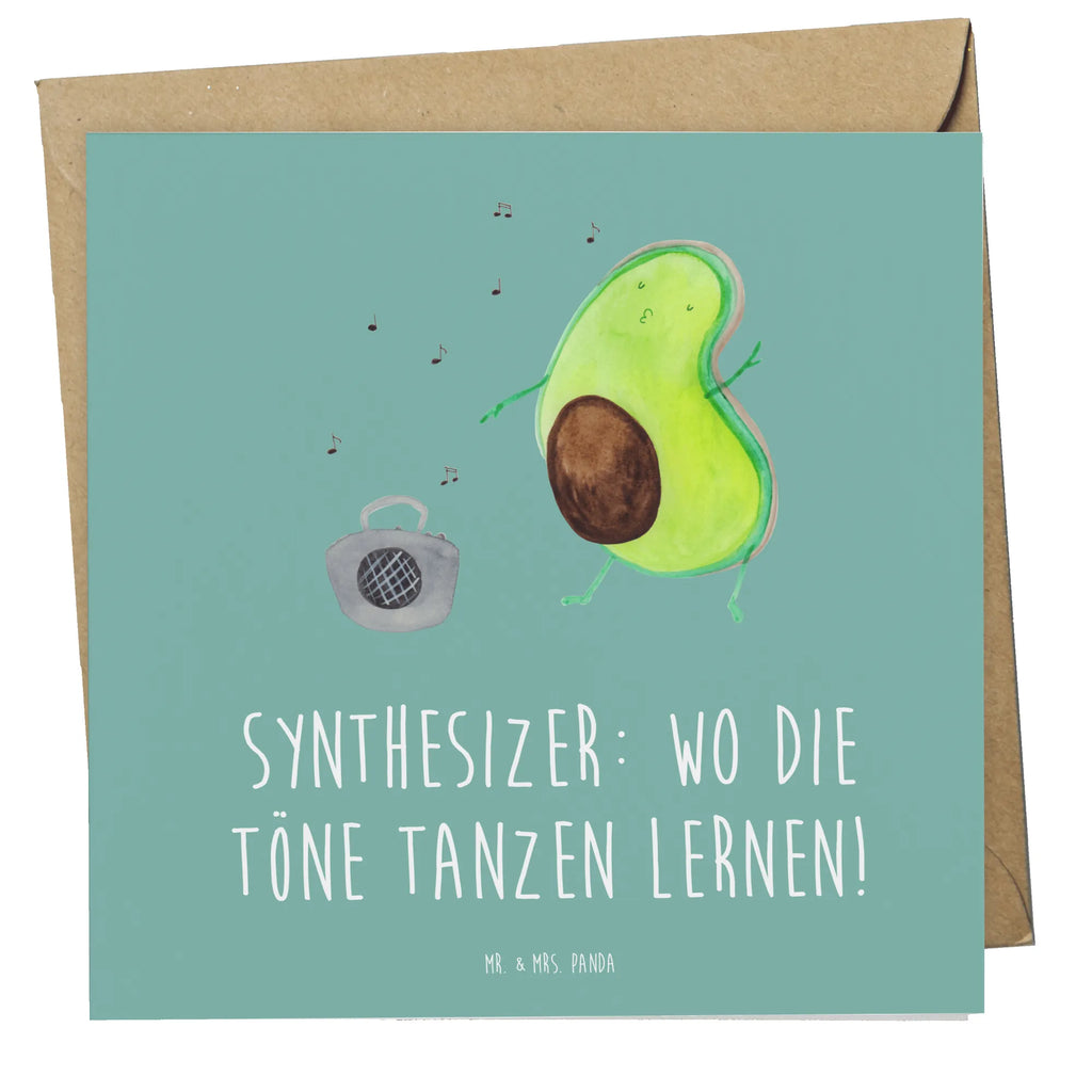 Deluxe Karte Synthesizer Tanz Glückwunschkarte, Hochzeitskarte, Hochwertige Klappkarte, Klappkarte, Karte, Einladungskarte, Geburtstagskarte, Grußkarte, Hochwertige Grußkarte, Instrumente, Geschenke Musiker, Musikliebhaber