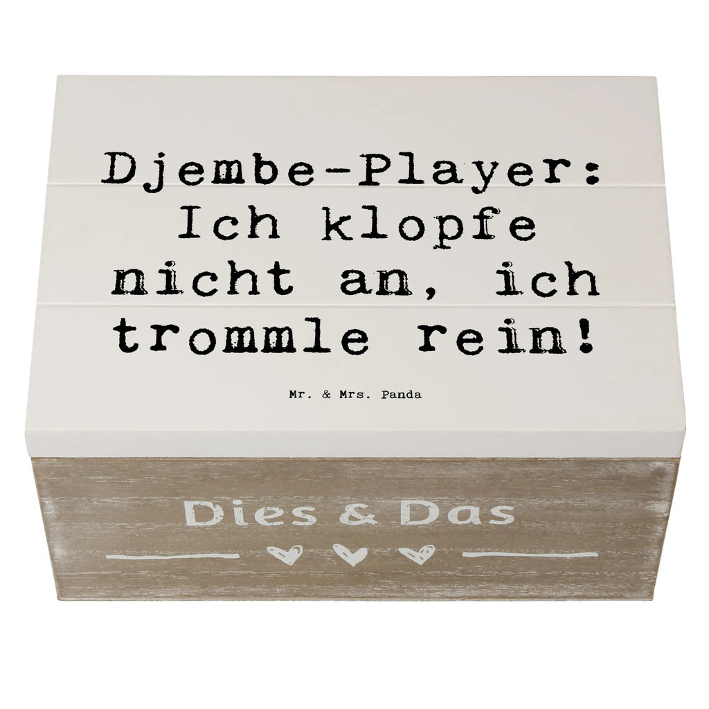 Holzkiste Spruch Djembe Rhythmus Schatzkiste, Dekokiste, Kiste, Erinnerungskiste, Truhe, Erinnerungsbox, Aufbewahrungsbox, Schatulle, Geschenkdose, XXL, Geschenkbox, Holzkiste, Instrumente, Geschenke Musiker, Musikliebhaber