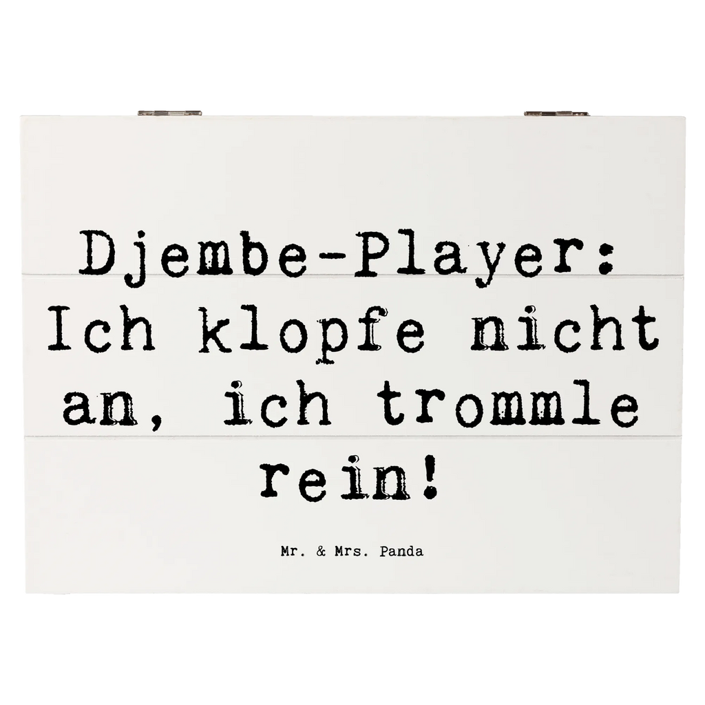 Holzkiste Spruch Djembe Rhythmus Schatzkiste, Dekokiste, Kiste, Erinnerungskiste, Truhe, Erinnerungsbox, Aufbewahrungsbox, Schatulle, Geschenkdose, XXL, Geschenkbox, Holzkiste, Instrumente, Geschenke Musiker, Musikliebhaber