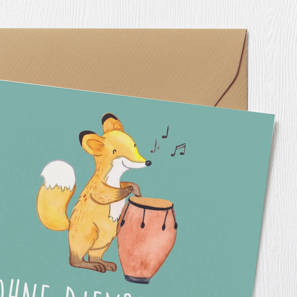 Deluxe Card Ohne Djembe ist alles doof! Klappkarte, Karte, Hochwertige Grußkarte, Hochzeitskarte, Einladungskarte, Hochwertige Klappkarte, Geburtstagskarte, Glückwunschkarte, Grußkarte, Instrumente, Geschenke Musiker, Musikliebhaber