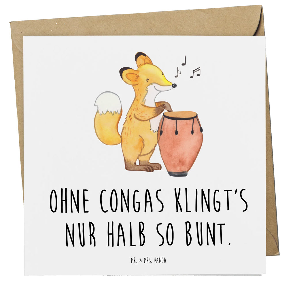 Deluxe Card Ohne Congas klingt's nur halb so bunt. Glückwunschkarte, Grußkarte, Karte, Hochzeitskarte, Einladungskarte, Hochwertige Grußkarte, Klappkarte, Hochwertige Klappkarte, Geburtstagskarte, Instrumente, Geschenke Musiker, Musikliebhaber