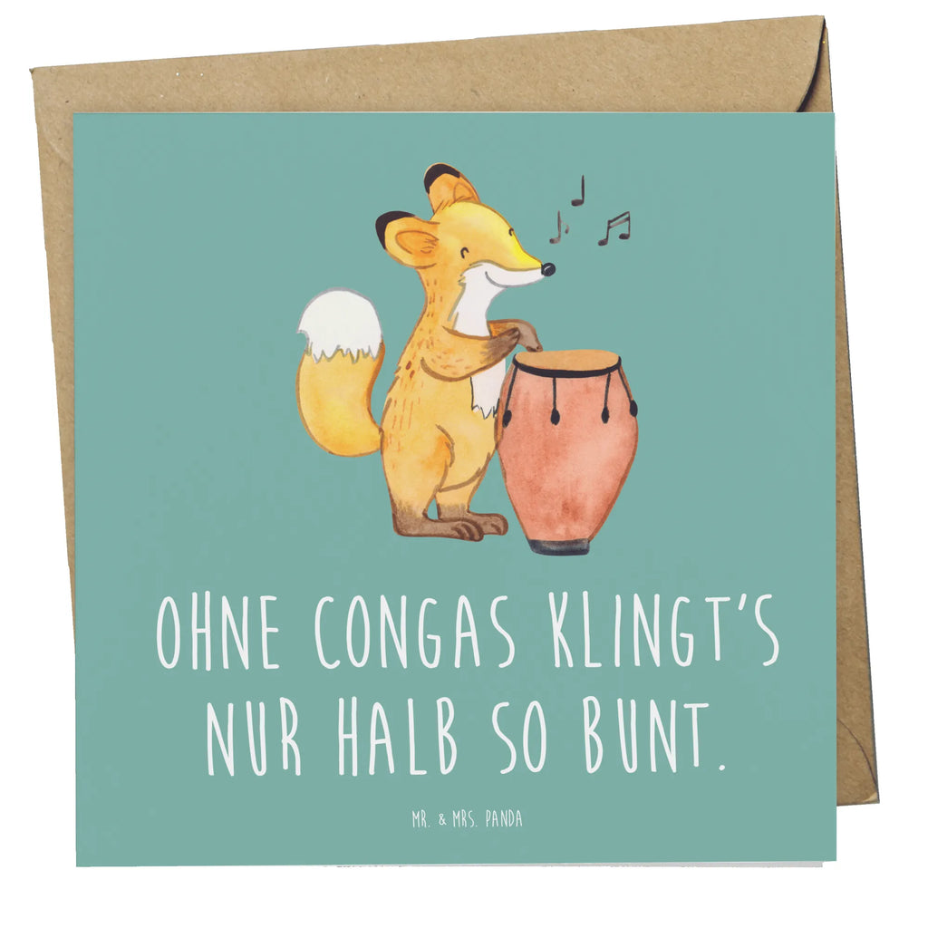 Deluxe Card Ohne Congas klingt's nur halb so bunt. Glückwunschkarte, Grußkarte, Karte, Hochzeitskarte, Einladungskarte, Hochwertige Grußkarte, Klappkarte, Hochwertige Klappkarte, Geburtstagskarte, Instrumente, Geschenke Musiker, Musikliebhaber