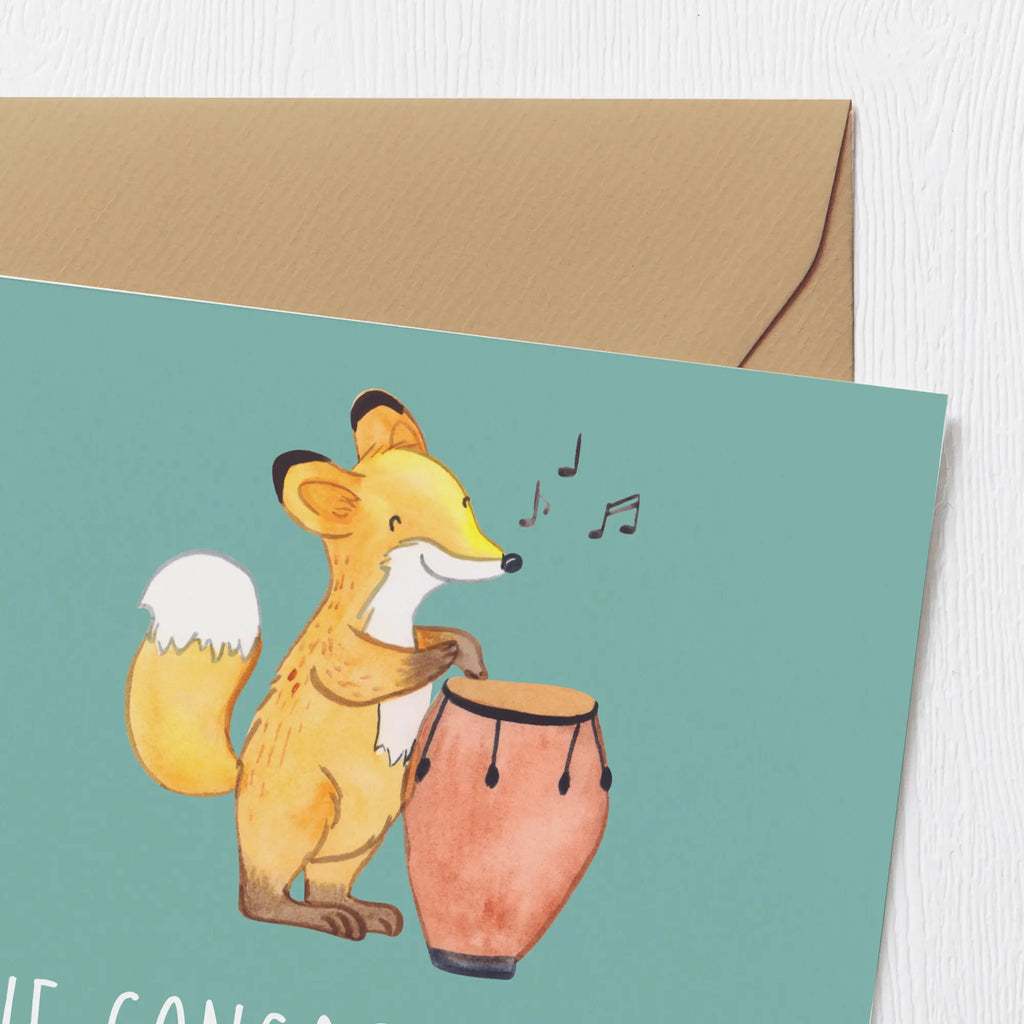 Deluxe Card Ohne Congas klingt's nur halb so bunt. Glückwunschkarte, Grußkarte, Karte, Hochzeitskarte, Einladungskarte, Hochwertige Grußkarte, Klappkarte, Hochwertige Klappkarte, Geburtstagskarte, Instrumente, Geschenke Musiker, Musikliebhaber