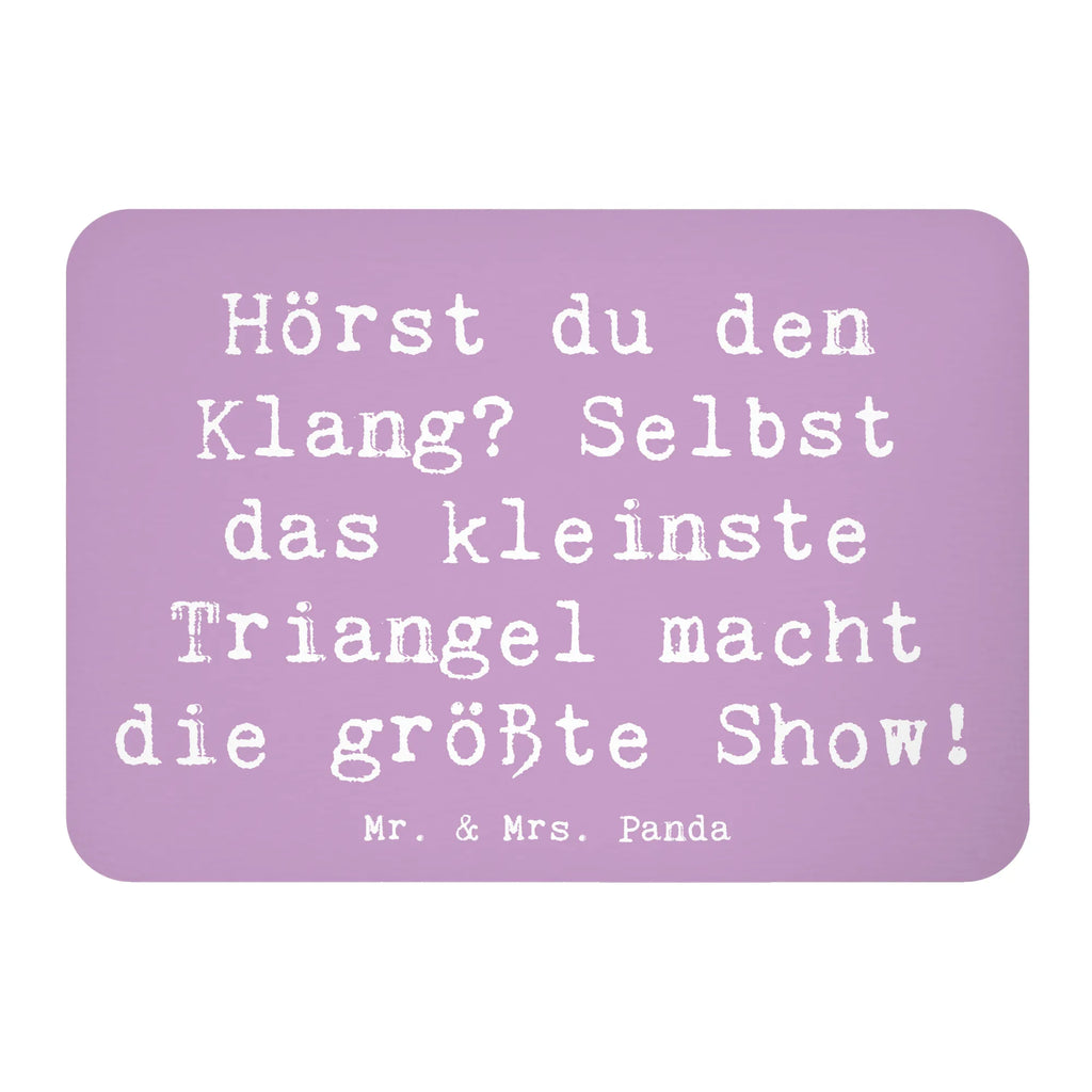 Magnet Spruch Triangel Klang Whiteboard Magnet, Kühlschrankmagnet, Souvenir Magnet, Dekomagnet, Notiz Magnet, Motivmagnete, Pinnwandmagnet, Kühlschrank Dekoration, Instrumente, Geschenke Musiker, Musikliebhaber