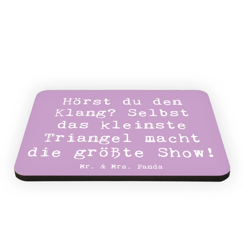 Magnet Spruch Triangel Klang Whiteboard Magnet, Kühlschrankmagnet, Souvenir Magnet, Dekomagnet, Notiz Magnet, Motivmagnete, Pinnwandmagnet, Kühlschrank Dekoration, Instrumente, Geschenke Musiker, Musikliebhaber