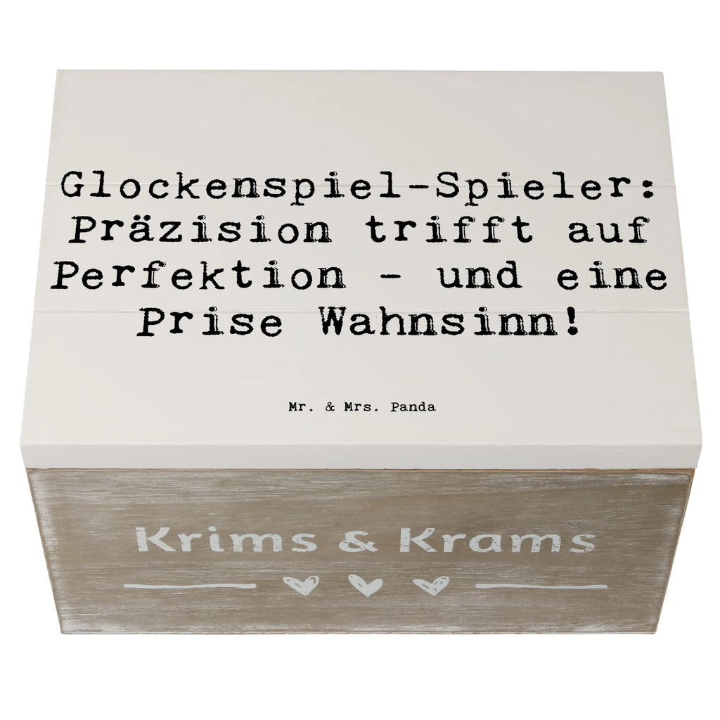 Holzkiste Spruch Glockenspiel Kultur Erinnerungskiste, Schatzkiste, Erinnerungsbox, Geschenkbox, Aufbewahrungsbox, Geschenkdose, XXL, Truhe, Kiste, Schatulle, Holzkiste, Dekokiste, Instrumente, Geschenke Musiker, Musikliebhaber