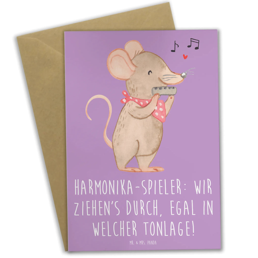Grußkarte Harmonika Spieler Hochzeitskarte, Karte, Grußkarte, Klappkarte, Glückwunschkarte, Geburtstagskarte, Ansichtskarten, Einladungskarte, Instrumente, Geschenke Musiker, Musikliebhaber