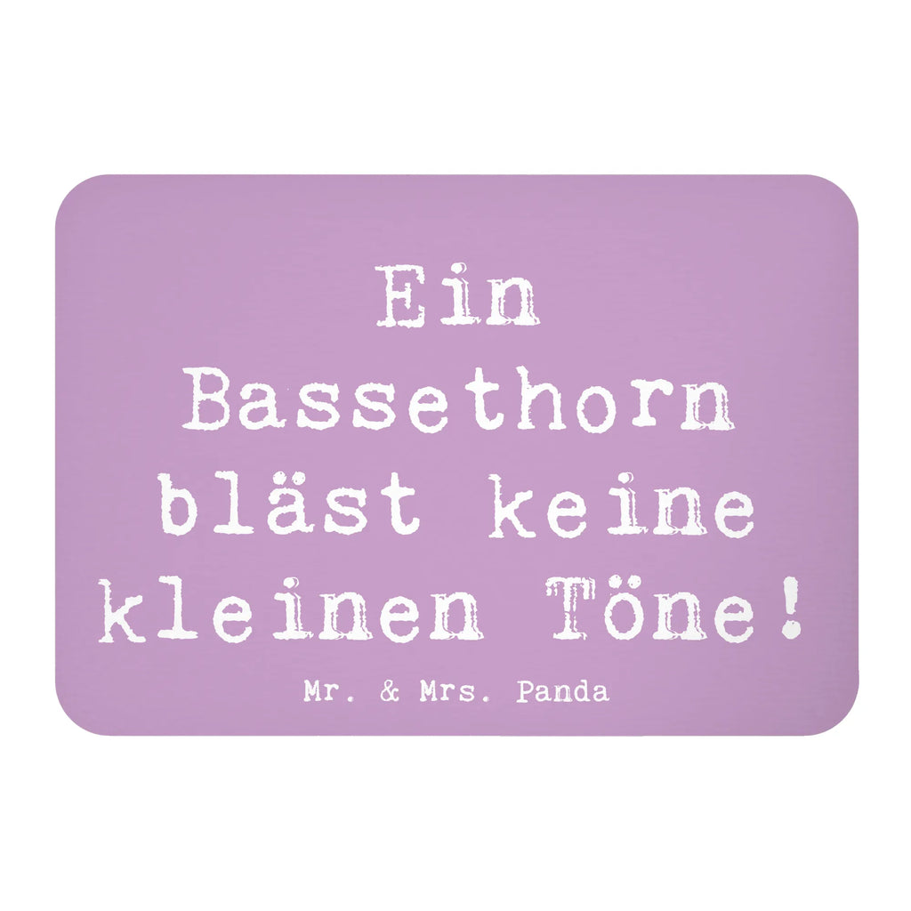 Magnet Spruch Ein Bassethorn bläst keine kleinen Töne! Motivmagnete, Notiz Magnet, Pinnwandmagnet, Kühlschrankmagnet, Whiteboard Magnet, Dekomagnet, Kühlschrank Dekoration, Souvenir Magnet, Instrumente, Geschenke Musiker, Musikliebhaber