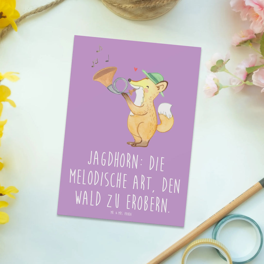 Postkarte Jagdhorn Magie Einladungskarten Geburtstag, Geburtstagskarte, Karte, Einladung Geburtstag, Grußkarte, Ansichtskarte, Einladungskarte, Ansichtskarten, Dankeskarte, Postkarte, Einladung, Geschenkkarte, Instrumente, Geschenke Musiker, Musikliebhaber