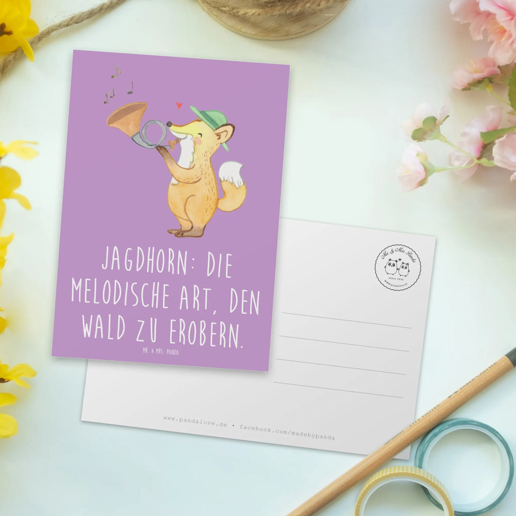 Postkarte Jagdhorn Magie Einladungskarten Geburtstag, Geburtstagskarte, Karte, Einladung Geburtstag, Grußkarte, Ansichtskarte, Einladungskarte, Ansichtskarten, Dankeskarte, Postkarte, Einladung, Geschenkkarte, Instrumente, Geschenke Musiker, Musikliebhaber