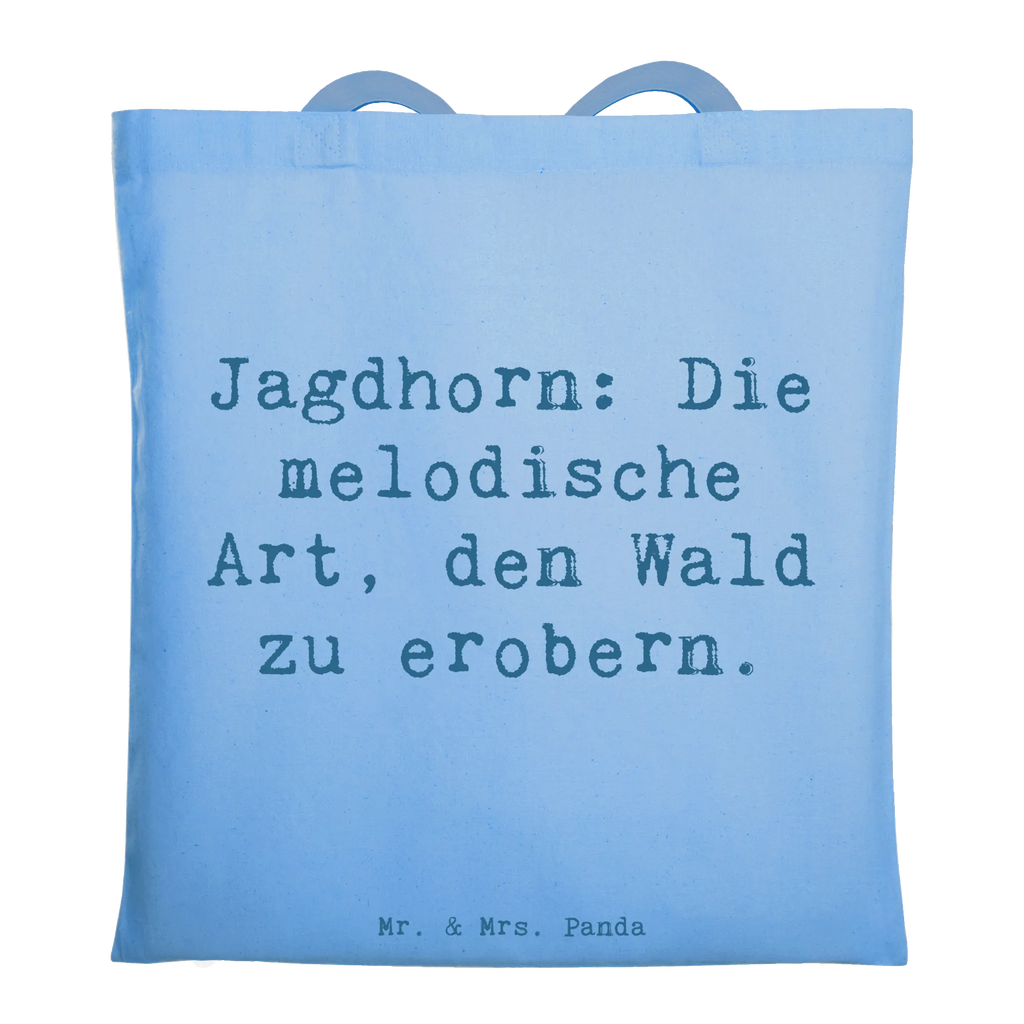 Tragetasche Spruch Jagdhorn Magie Tasche, Einkaufstasche, Strandtasche, Jutebeutel, Badetasche, Beuteltasche, Shopper, Tragetasche, Jutetasche, Laptoptasche, Umhängetasche, Einkaufstüte, Stofftasche, Stoffbeutel, Beutel, Schultertasche, Instrumente, Geschenke Musiker, Musikliebhaber
